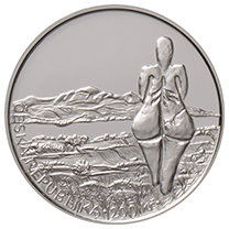 100. výročí nálezu plastiky ženy v Dolních Věstonicích, tzv. Věstonické venuše Mince MPCZ 156