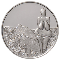 100. výročí nálezu plastiky ženy v Dolních Věstonicích, tzv. Věstonické venuše Mince MPCZ 156